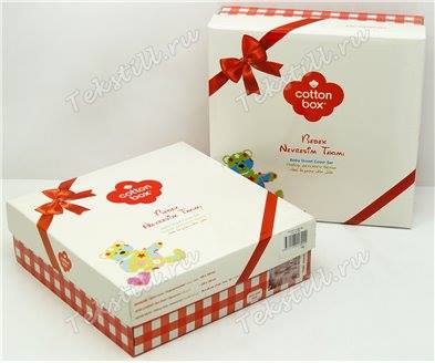 Cotton Box -ის ჩვილის თეთრეული – კოდი: CBR20 Penguen Mavi - Image 2