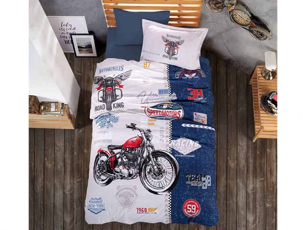 ერთსაწოლიანი (100% კოტონი) – კოდი: CL121 road king