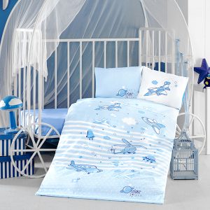 CLASY-ს ჩვილის თეთრეული (100% კოტონი) – კოდი: CL84 super wings