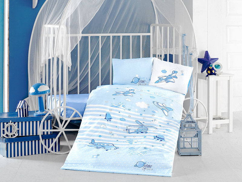 CLASY-ს ჩვილის თეთრეული (100% კოტონი) – კოდი: CL84 super wings