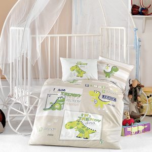 CLASY-ს ჩვილის თეთრეული (100% კოტონი) – კოდი: CL93 troodon