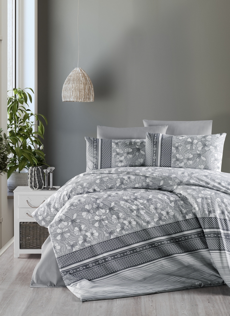 First Choice-ს ფირმის ორსაწოლიანი კომპლექტი - ⭐️ კოდი: FC62 Gianna Grey