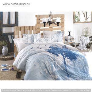 ორსაწოლიანი სატინა (Hobby- ს) – კოდი: HS33 Mandra Mavi
