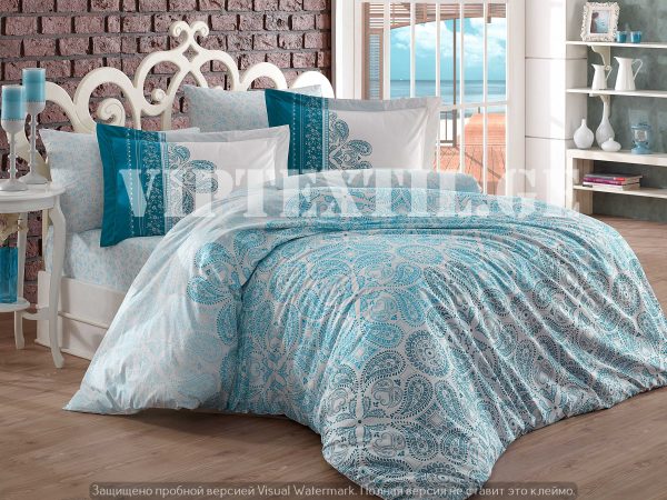 საოჯახო პოპლინი (Hobby- ს) – კოდი: Hob23 Irenen Blue