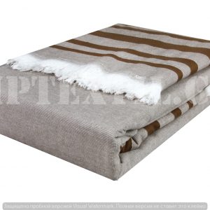 Hobby-ს პირსახოც-გადასაფარებელი- კოდი: Hobby Retro Peshtemal brown 04